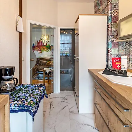 Balkon Apartment Shanti Lu Erfurt Exterior foto