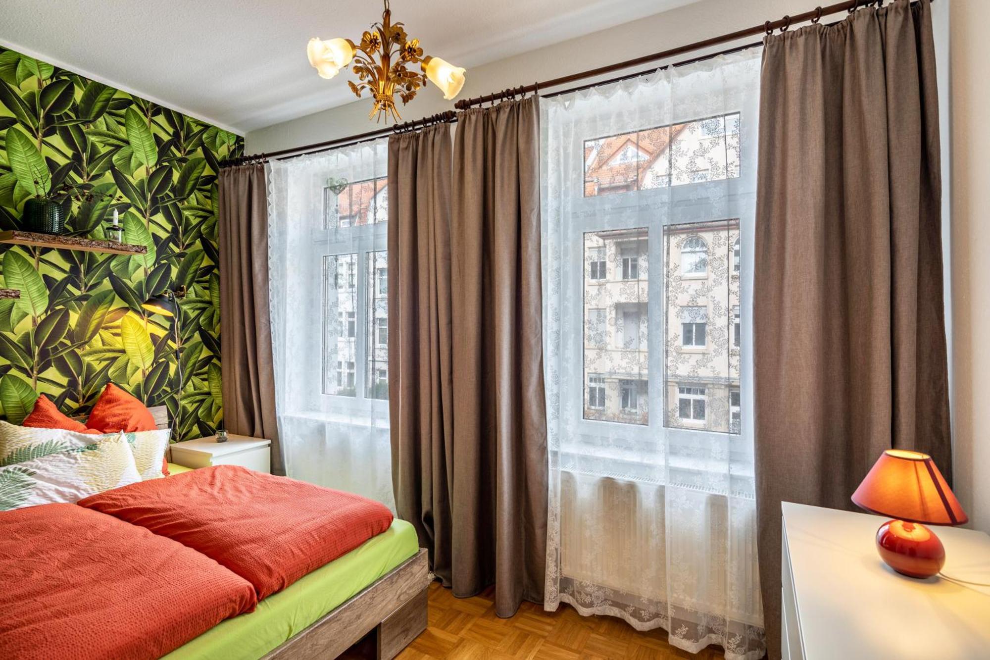 Balkon Shanti Lu Apartment Erfurt